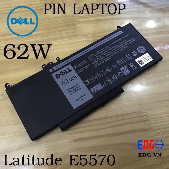 Pin laptop Dell E5570 62w chính hãng - pin Dell E5570