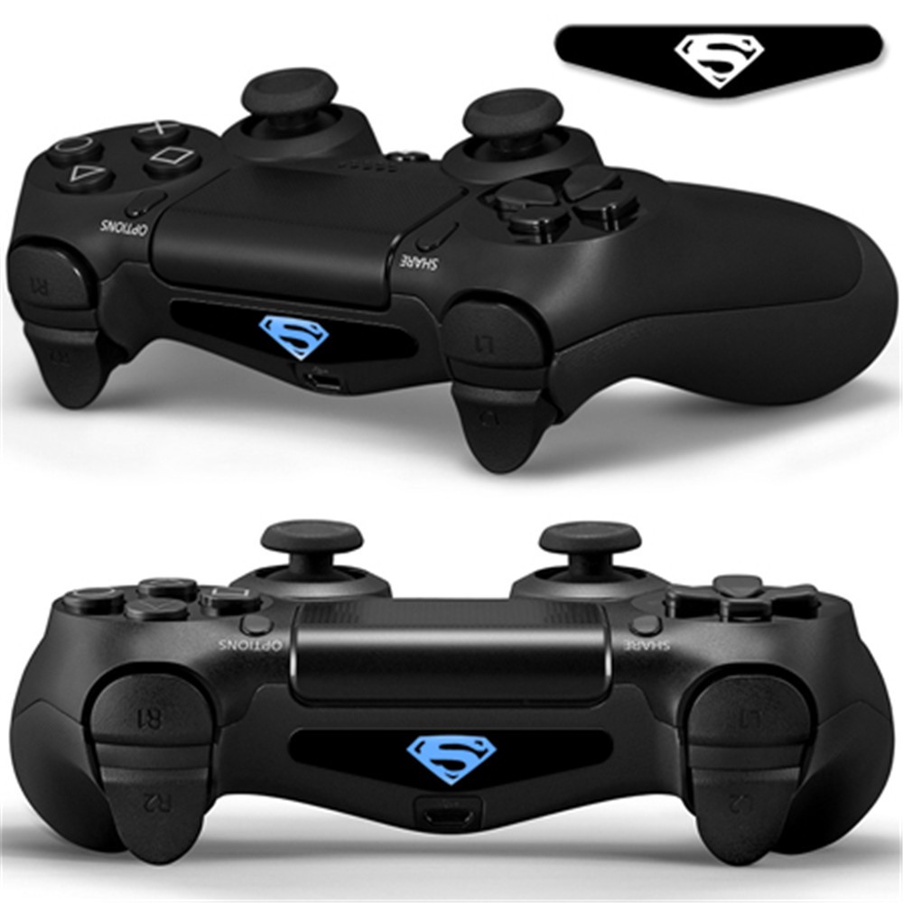 Set 2 miếng dán decal cho bộ điều khiển đèn LED Playstation 4 Dualshock 4 PS4 DS4 Pro tiện dụng