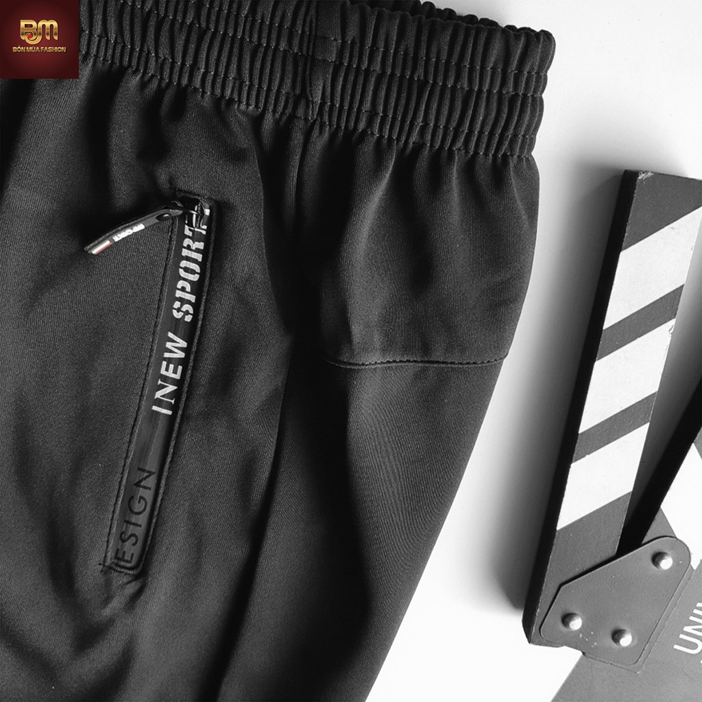 Quần Short thun nam thể thao khóa chống nước cao cấp, QS339 | BigBuy360 - bigbuy360.vn