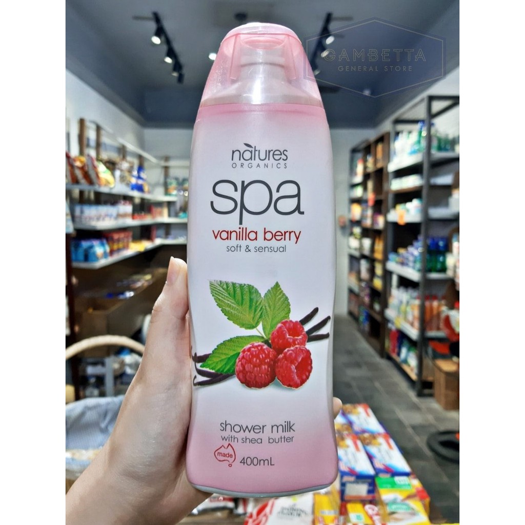 Sữa Tắm Nature Organic Spa Berry Dưỡng Da 400ml