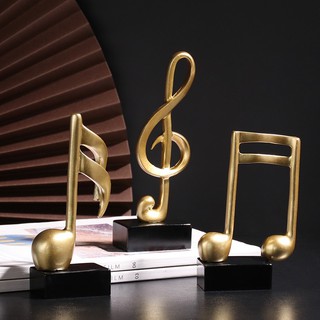 Bộ 3 nốt nhạc Trang trí phòng khách, trang trí để bàn, làm quà tặng độc đáo