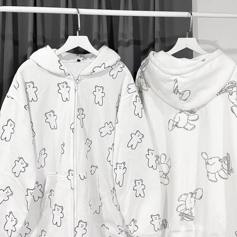 Áo Khoác Nỉ Ngọai phong cách Hoodie