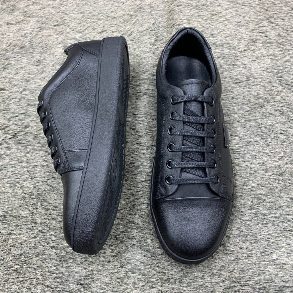 Giầy thể thao/sneaker nam da bò thật đế cao su đúc siêu bền