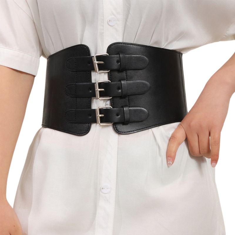 Đai Nịt Bụng Màu Đen Có Thể Điều Chỉnh Kích Thước Thời Trang