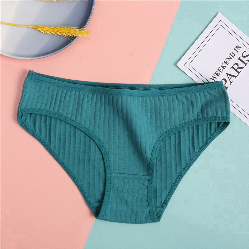 Quần lót cotton CUTEBYTE họa tiết da gợi cảm cho nữ M-XL