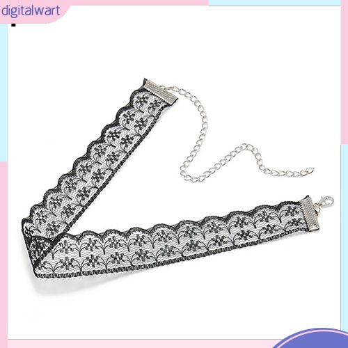 Vòng Cổ Choker Ren Phong Cách Cổ Điển Thanh Lịch Dành Cho Nữ