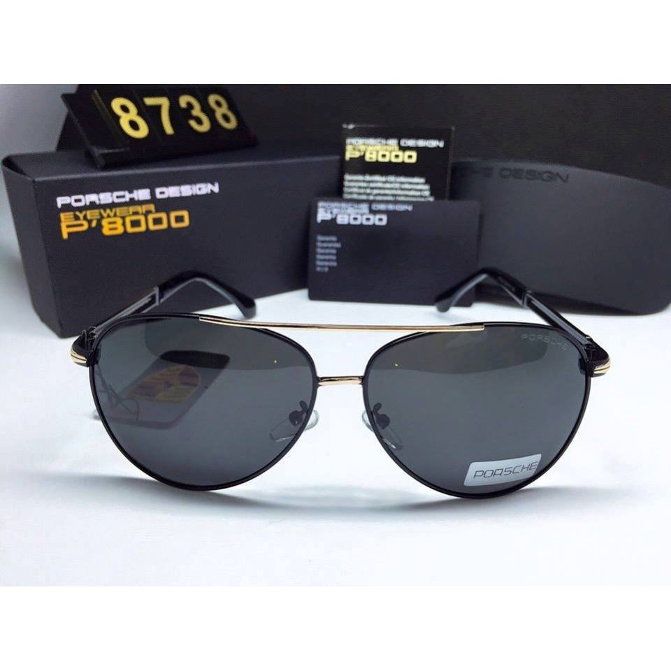 MẮT KÍNH NAM 8738 Cao Cấp chống UV400 TRÒNG POLARIZED TẶNG KÍNH ĐI ĐÊM  HÀNG XỊN | BigBuy360 - bigbuy360.vn
