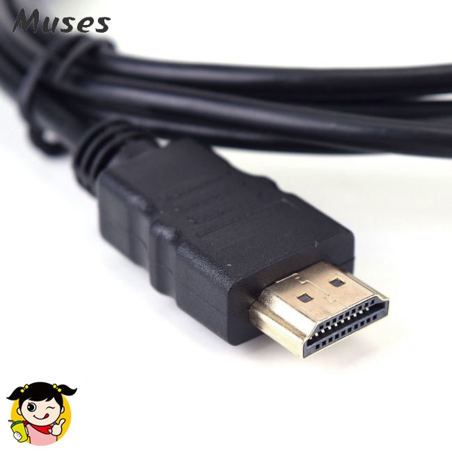 Cáp chuyển đổi HDMI thành VGA dài 1.8m dành cho máy tính bàn/ laptop