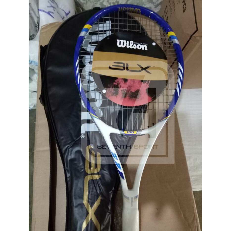 Bộ Vợt Tennis Wilson Blx + Dây + Túi Đựng + Tay Cầm Màu Sắc Ngẫu Nhiên Phiên Bản Giới Hạn