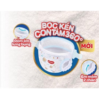 Tã dán Huggies size M76 miếng ngừa hăm, hương trà cho bé