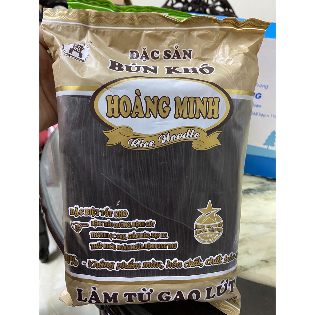 BÚN KHÔ LÀM TỪ GẠO LỨT HOÀNG MINH 500G