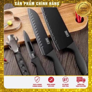 Bộ dao 5 món Buck Black T65S chất liệu hợp kim siêu bền