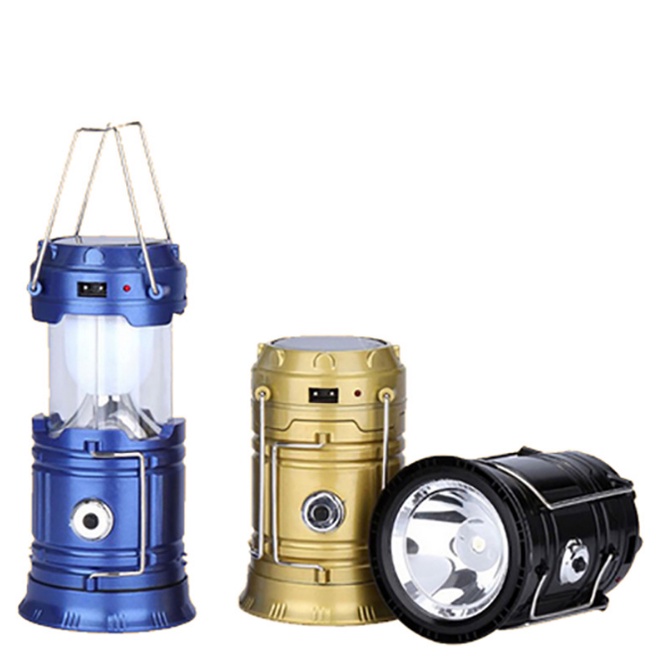 ĐÈN PIN SẠC ĐIỆN ĐA NĂNG 5800  2 IN 1 RÂT TIỆN DỤNG - đèn pin siêu sáng - den pin cam tay