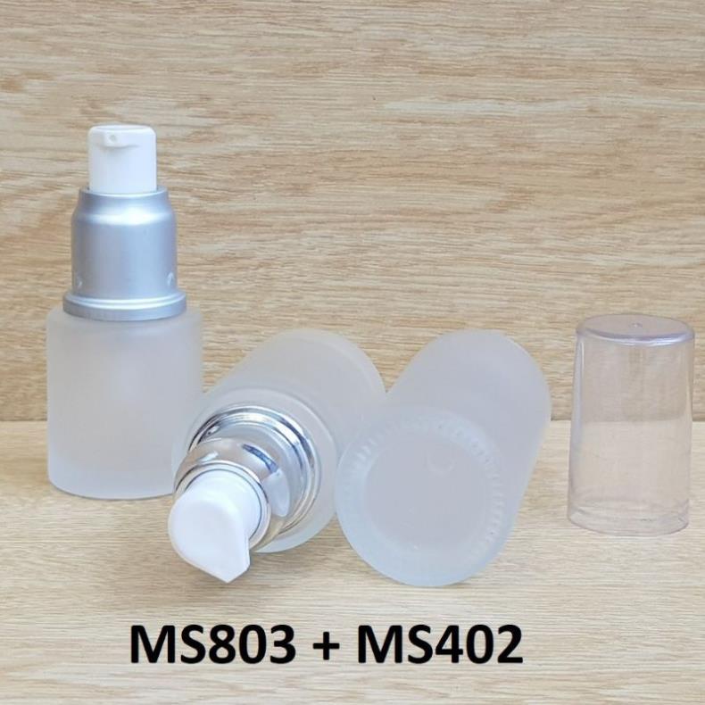 [RẺ VÔ ĐỊCH] Chai lọ chiết mỹ phẩm Thủy tinh mờ Xịt giọt 20ml,30ml,50ml đựng kem dưỡng da, sửa rửa mặt, serum .