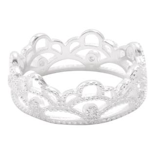 Elegant Elegant Unique Crown 925 Silver Ring