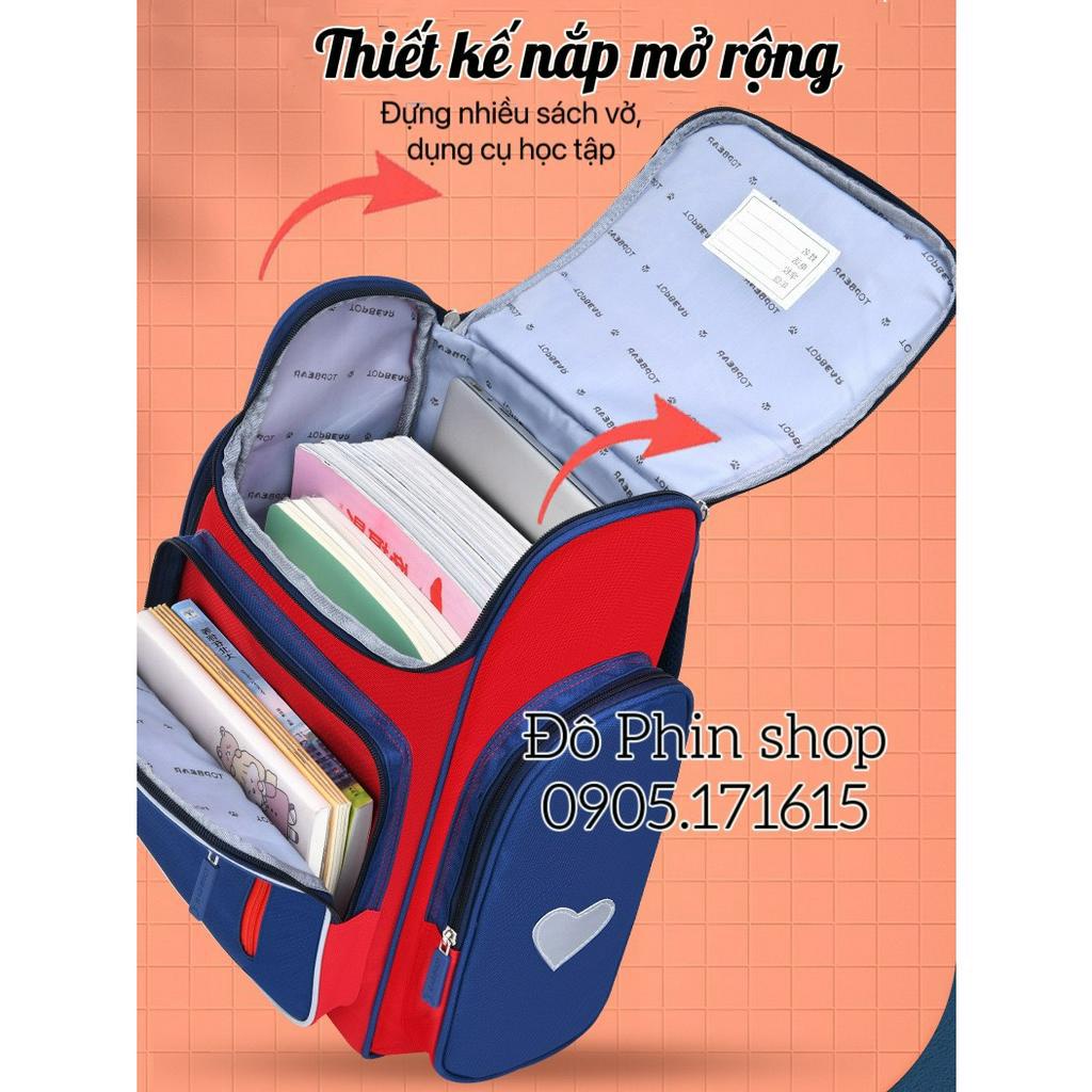 Balo siêu nhẹ, chống gù học sinh tiểu học cấp 1 cấp 2 TopBear cho bé trai bé gái không thấm nước, chống màimòn
