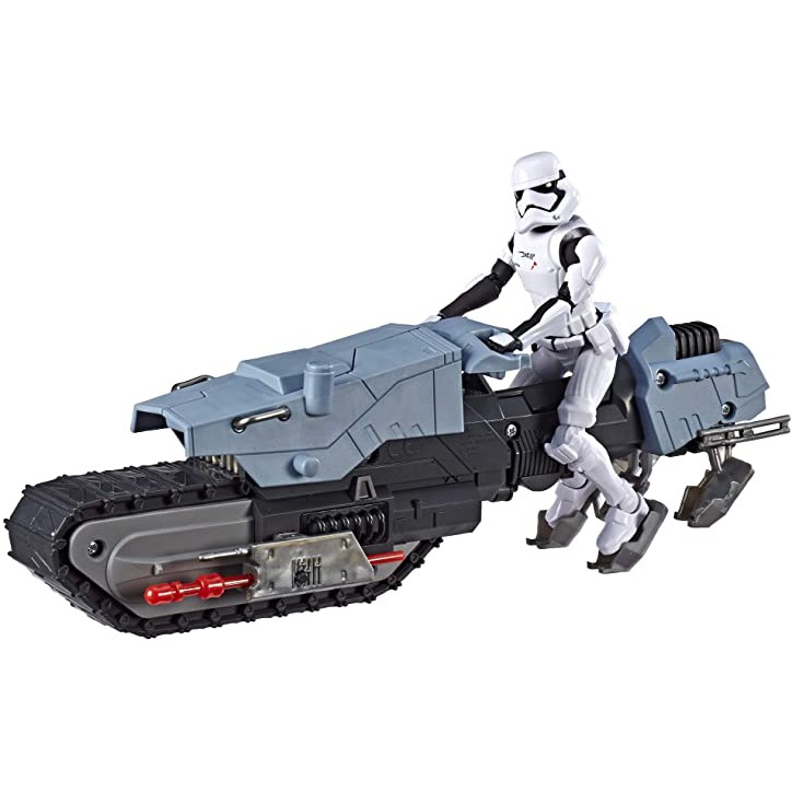 Đồ chơi mô hình Phiêu Lưu Giữa Các Vì Sao của Hasbro (STAR WARS Galaxy of Adventures First Order Driver & Treadspeeder)