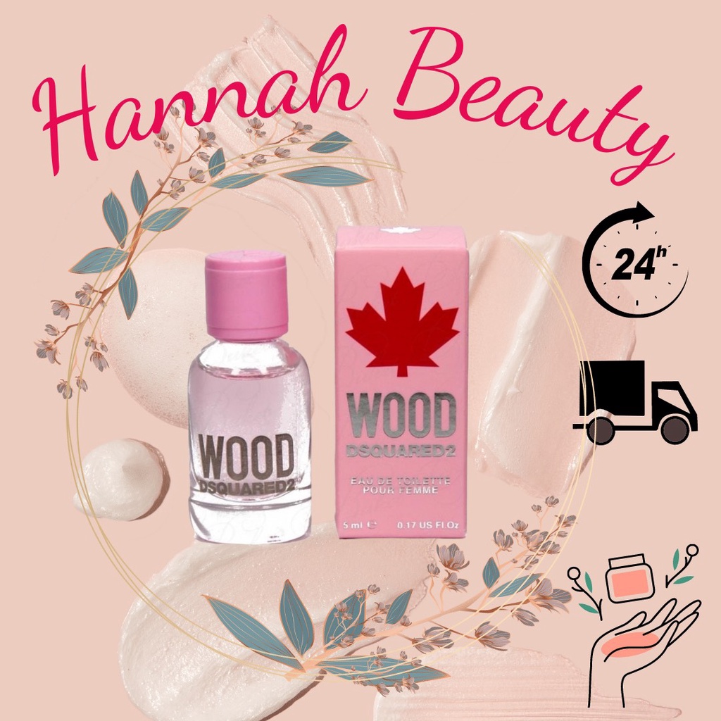 ♚♚♚ ♚♚♚ Nước hoa chính hãng Dsquared2 Wood Pour Femme Test 5ml/10ml/20ml (HANNAH) (HANNAH)