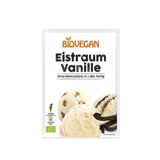 Bột làm kem hữu cơ vị vani Biovegan 77g