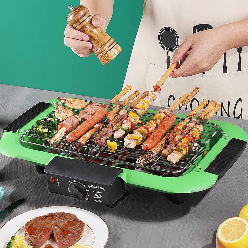 Bếp nướng điện không khói BBQ 2000W BY1909- Hàng loại 1, thích hợp cho gia đình, tiện lợi !