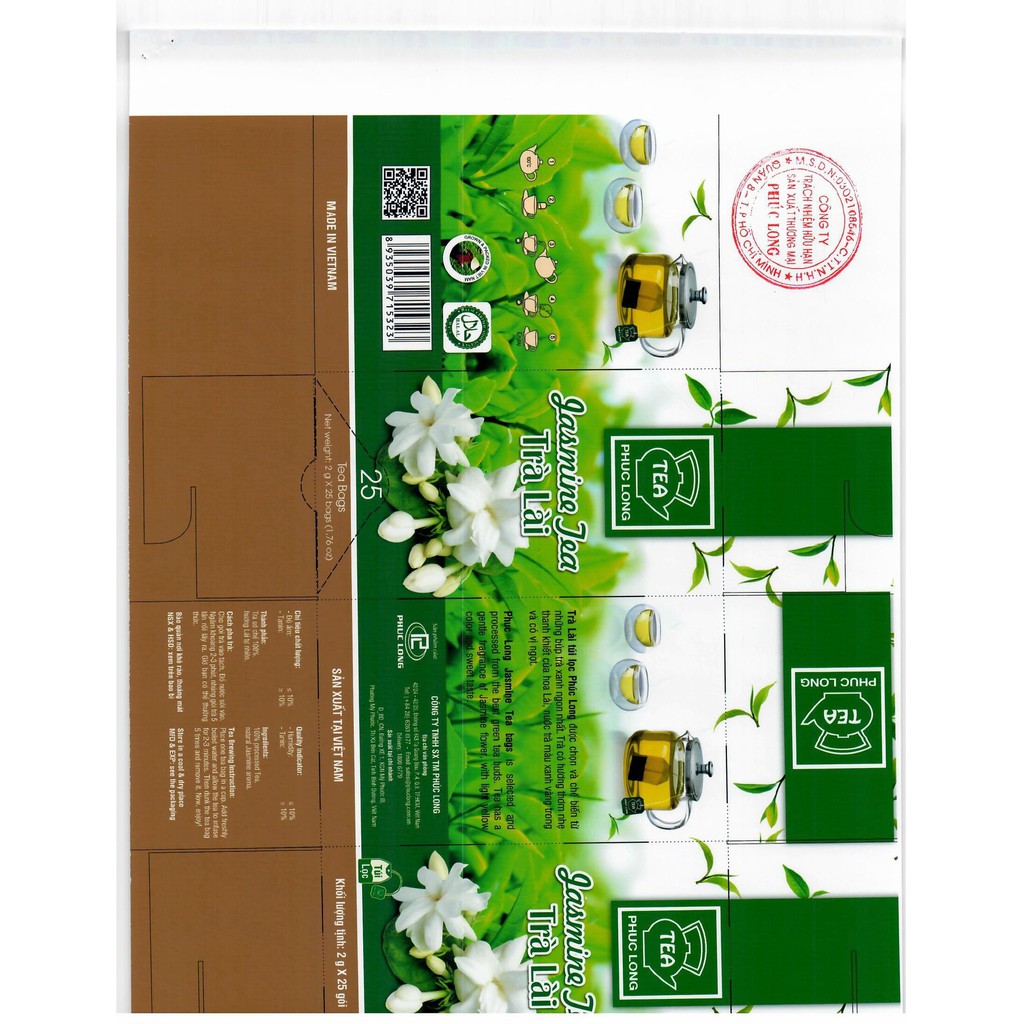 Trà Lài Túi Lọc - Phúc Long Coffee & Tea | BigBuy360 - bigbuy360.vn