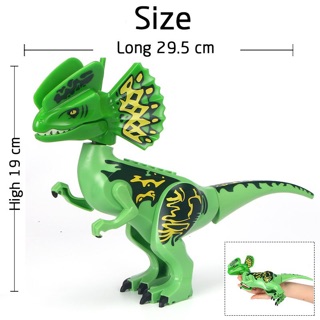 Bộ 4 con khủng long lắp ráp cỡ đại dài 30cm