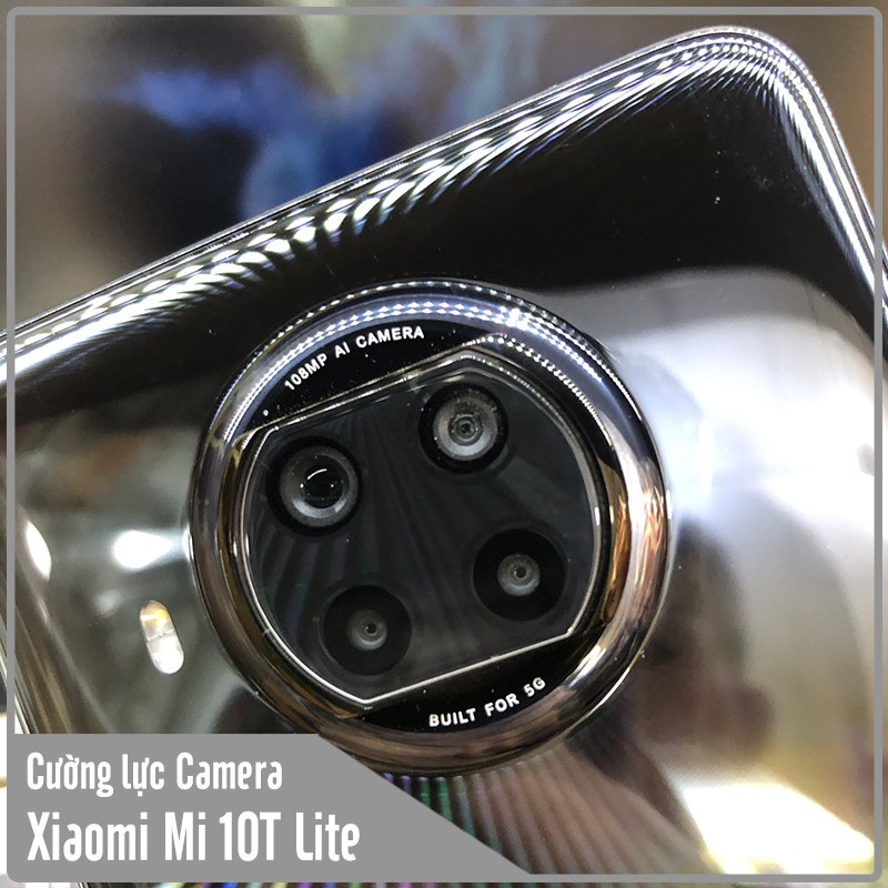 Kính cường lực Camera cho Xiaomi Mi 10T Lite - Redmi Note 9 Pro 5G 2021