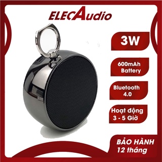 Loa bluetooth mini vỏ đúc kim loại siêu bền BS-02, Loa nghe nhạc không dây dành cho điện thoại máy tính. Nghe nhạc hay