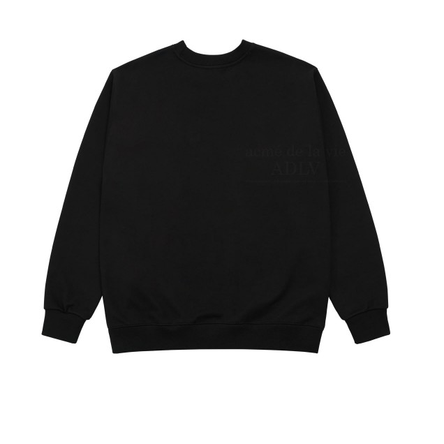 Áo Thun Dài Tay ADLV  CLAY SWEATSHIRT BLACK