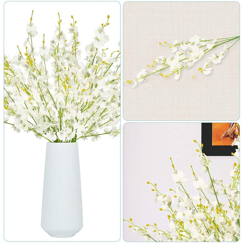 Bó hoa lan giả trang trí nhà cửa / văn phòng / khách sạn / giáng sinh diy