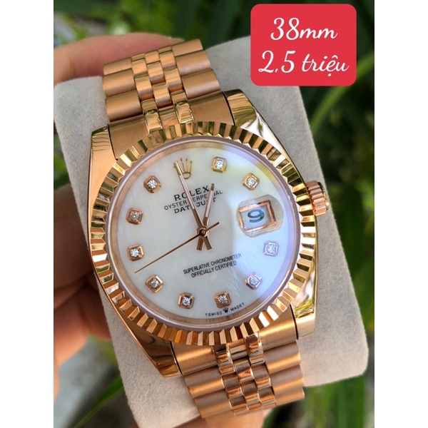 Đồng hồ Nam hiệu Rolex xuất xứ máy Nhật