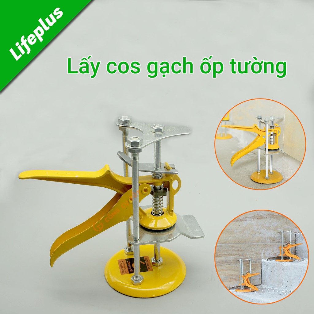 Kích kê gạch ốp tường - con đội gach ốp tường 3 trụ