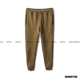 Quần jogger nỉ heboz pique 4m- chất nỉ pique cao cấp, co giãn tốt - 00000738