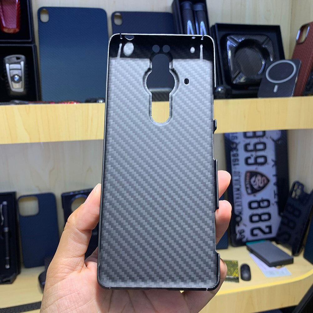 Ốp Điện Thoại Sợi carbon Siêu Mỏng Chống Rơi Cho Sony xperia pro-i