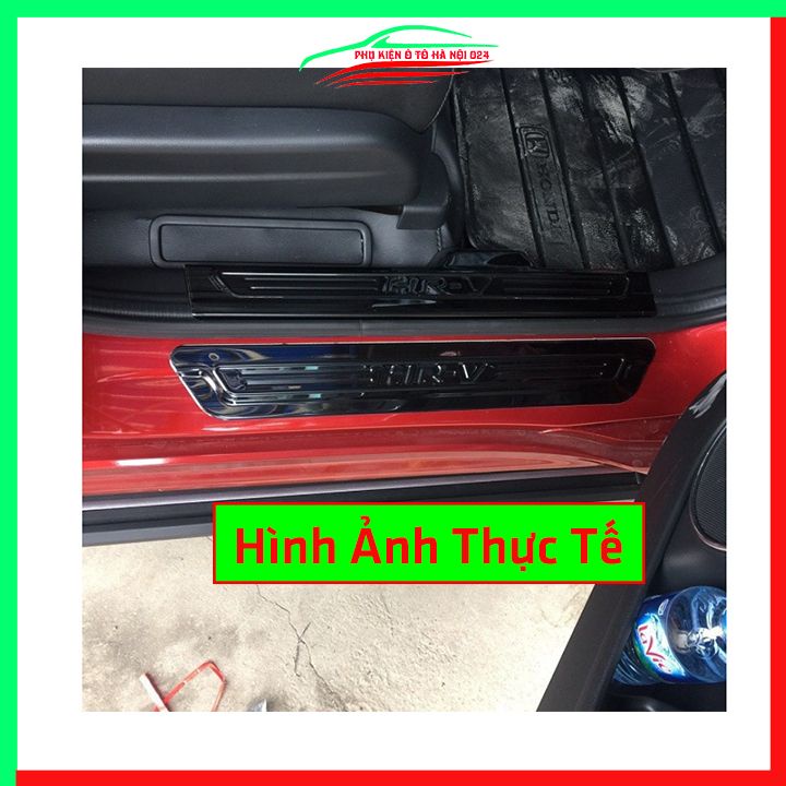 Ốp bậc cửa nẹp bước chân TITAN ô tô Honda HR-V 2018-2021 chống trầy bảo vệ xe