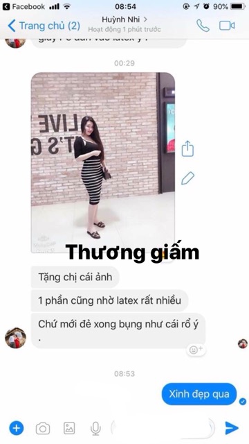 [CAM KẾT chất lượng tương đương 1200K] Đai Nịt Bụng Latex 25 Xương Nhập Khẩu Hi Lạp