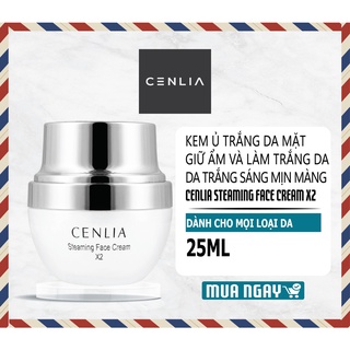Kem Ủ Trắng Da Mặt Cenlia làm sáng da, giúp da đều màu, kiềm dầu, se khít lỗ chân lông.