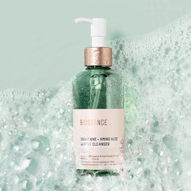 Sữa rửa mặt Biossance SQUALANE + AMINO ALOE GENTLE CLEANSER