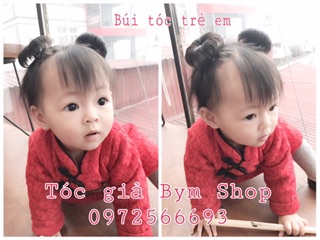 Búi tóc giả cho bé, Búi tóc trẻ em