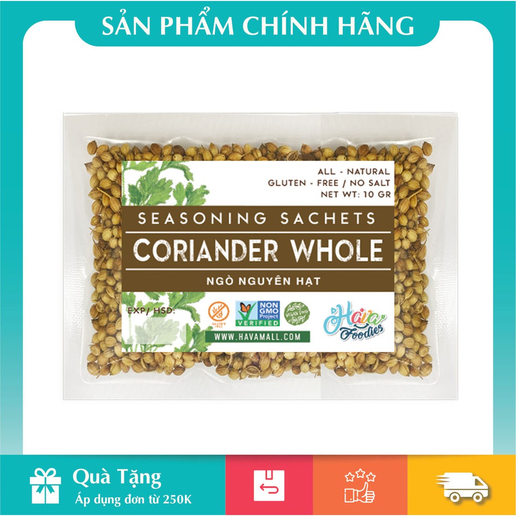 Hạt Ngò Khô Gói 10gr - Coriander Whole