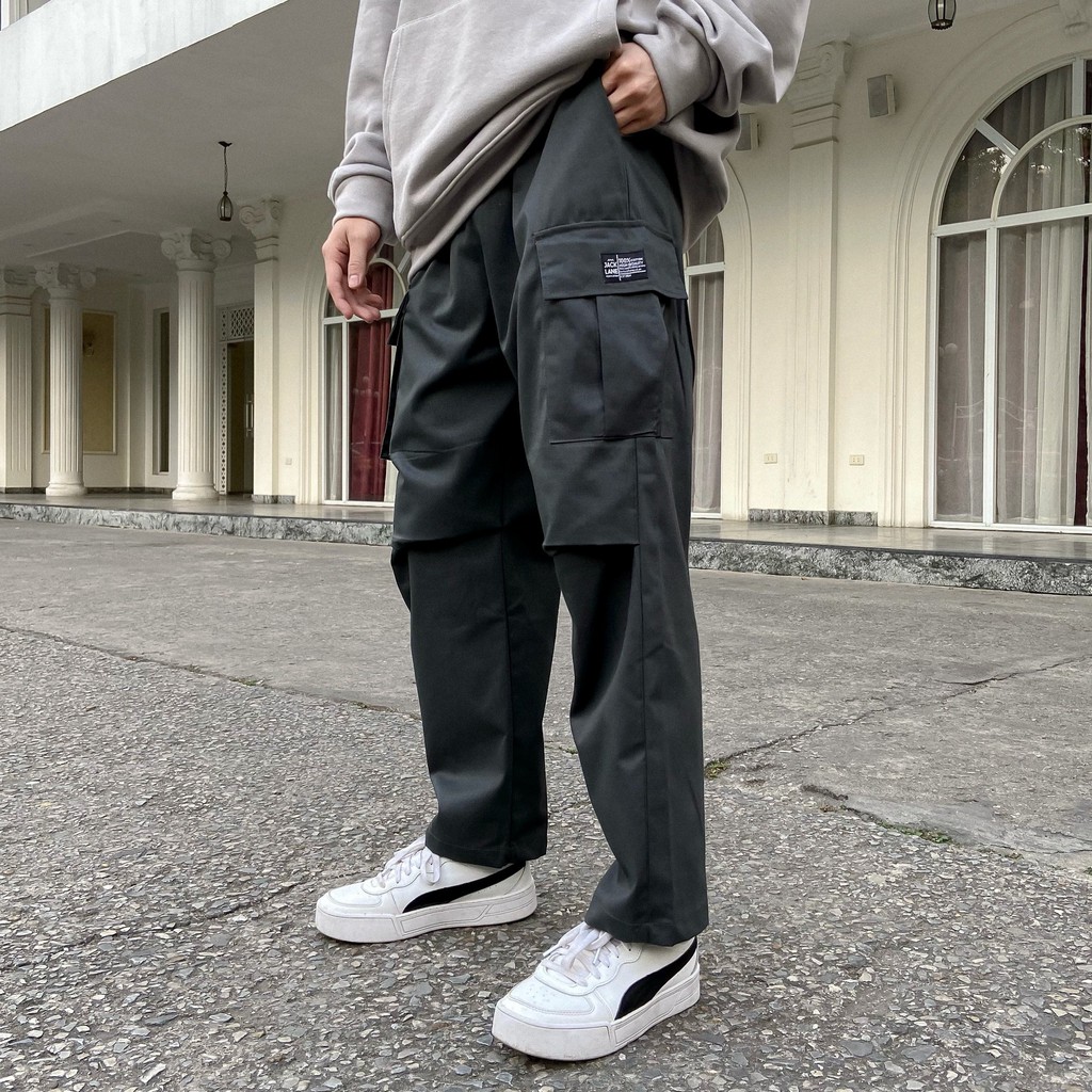 [Mã MASKFEB hoàn 15% đơn 99K tối đa 30K xu] Quần dài túi hộp Jack Lane, quần dài kaki nam unisex, JACKLANE | BigBuy360 - bigbuy360.vn