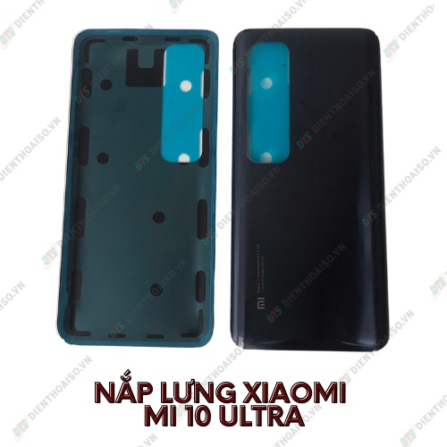 Nắp lưng xiaomi mi 10 ultra trong suốt ,đen , bạc