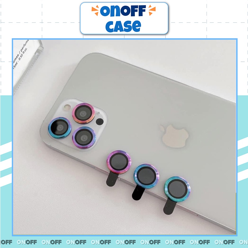 Miếng Dán Kính Cường Lực Camera Titan 7 Màu Chống Trầy Xước, Không Bị Mờ Khi Chụp Ảnh- ONOFFcase