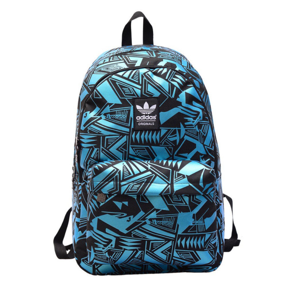 Balo Adidas hoạ tiết hình học chất liệu polyester - Hàng nhập khẩu