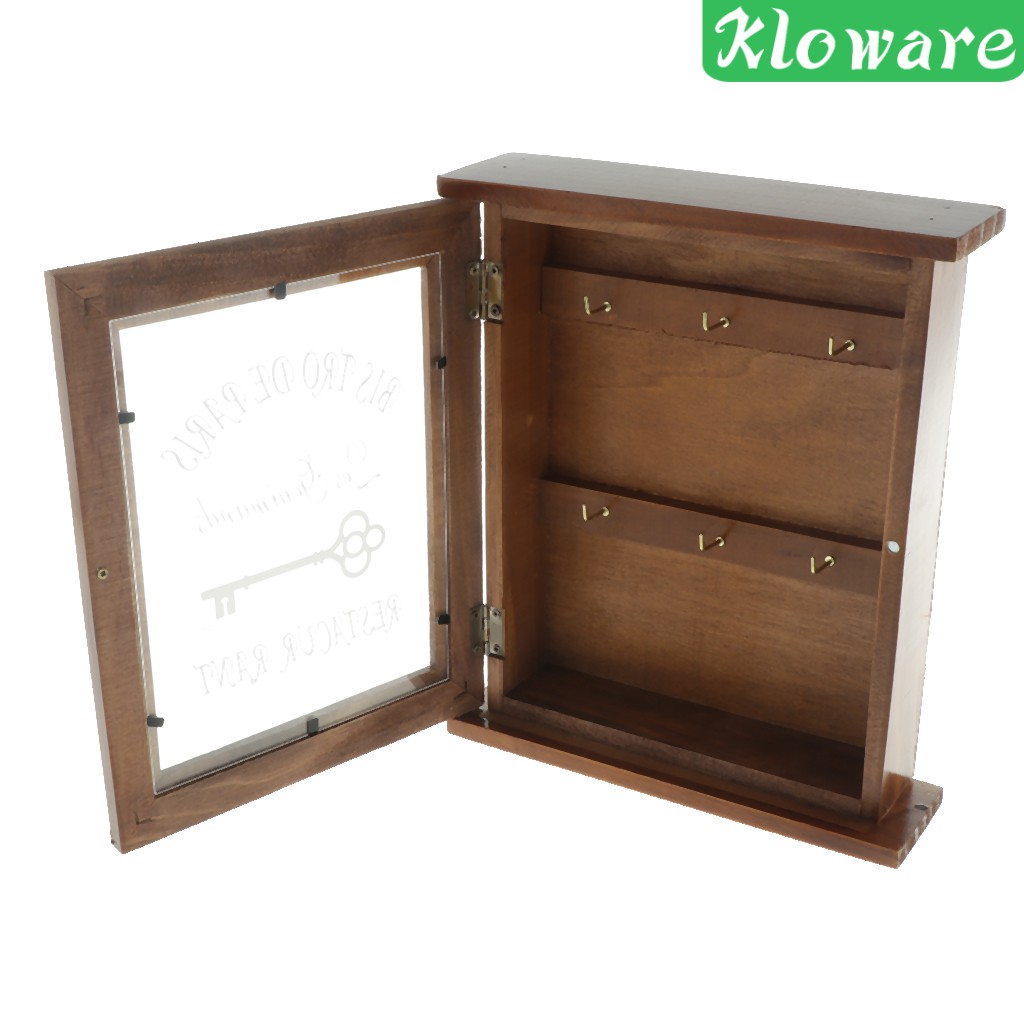 Giá Đỡ Chìa Khóa Bằng Gỗ Phong Cách Châu Âu Cổ Điển