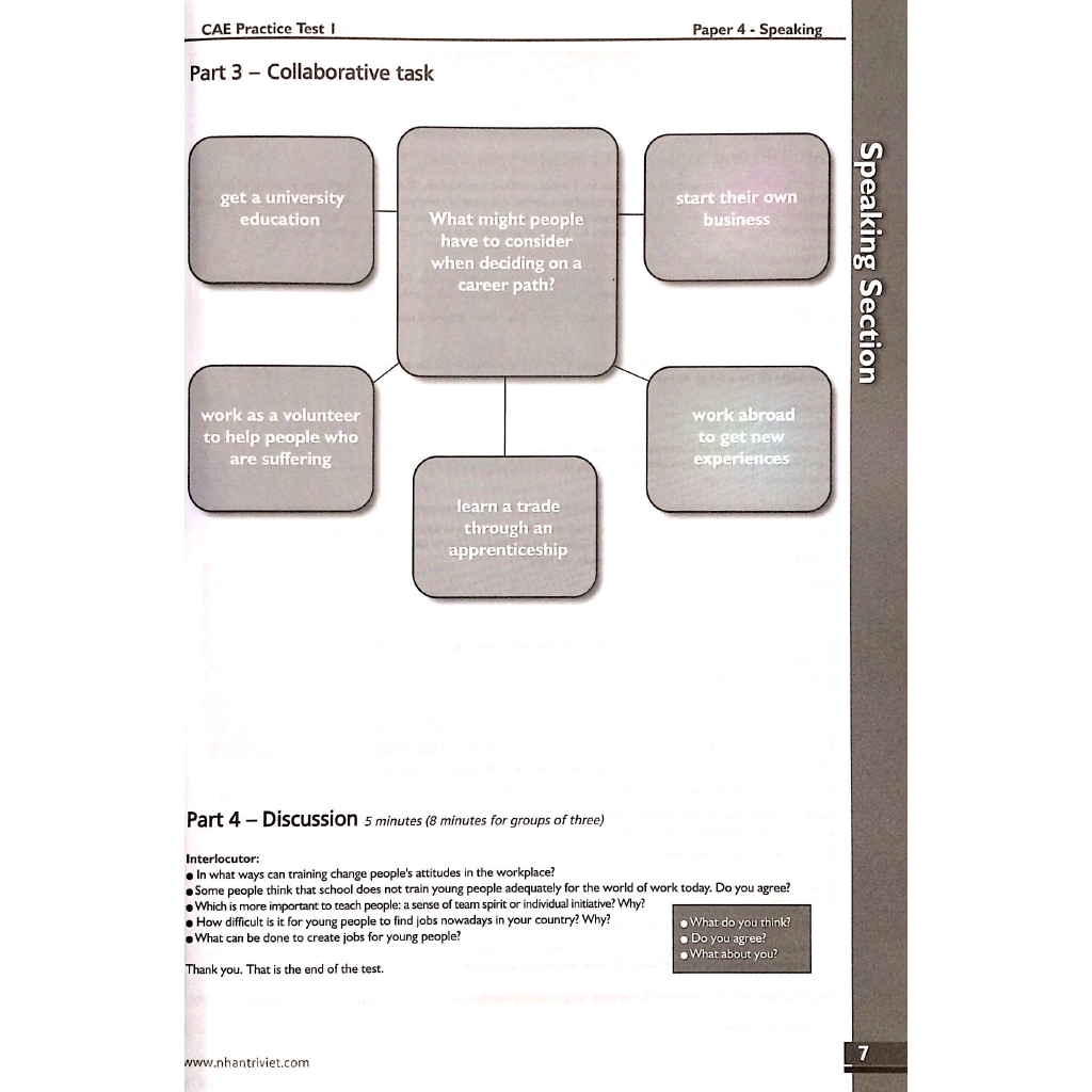 Sách - Succeed In Cambridge English - Advanced 10 CAE Practice Tests (+CD)