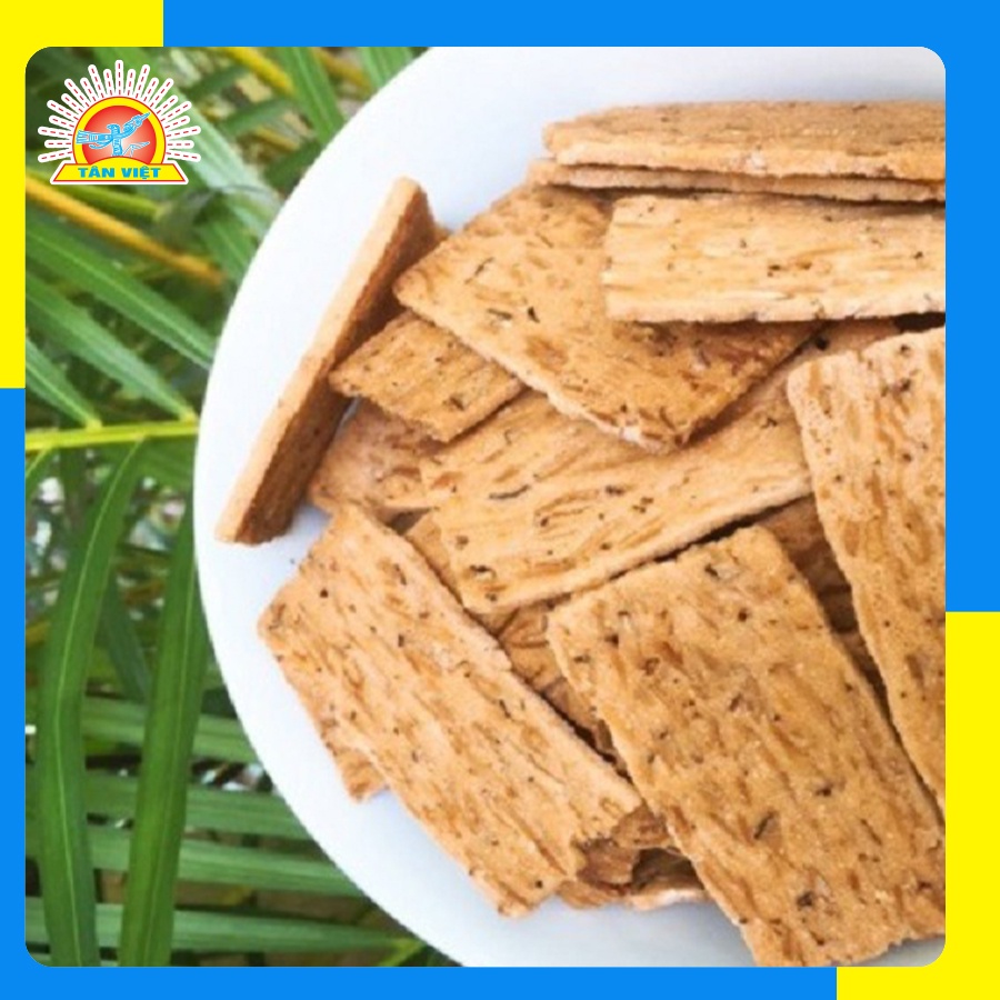 Bánh Dừa Nướng Đặc Sản Quảng Nam TÂN VIỆT Vị Ngọt Béo Siêu Thơm Ngon Gói 100g