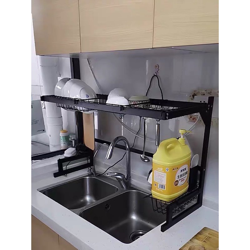 Kệ để bát đĩa, kệ bồn rửa bát đa năng NT-5595, Thép/Inox không gỉ | BigBuy360 - bigbuy360.vn