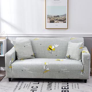 Vỏ bọc ghế sofa hình chữ L đàn hồi chống trượt