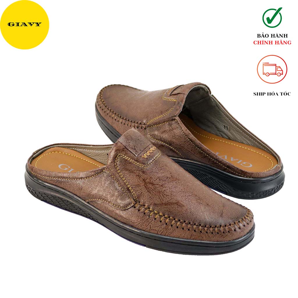 Giày da nam, giày sục da SP114 - GIAVY | BigBuy360 - bigbuy360.vn